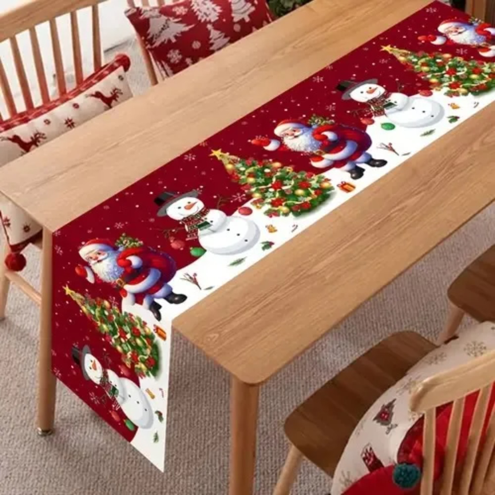 Christmas Table Runner - Bieżnik na stół z motywem Świętego