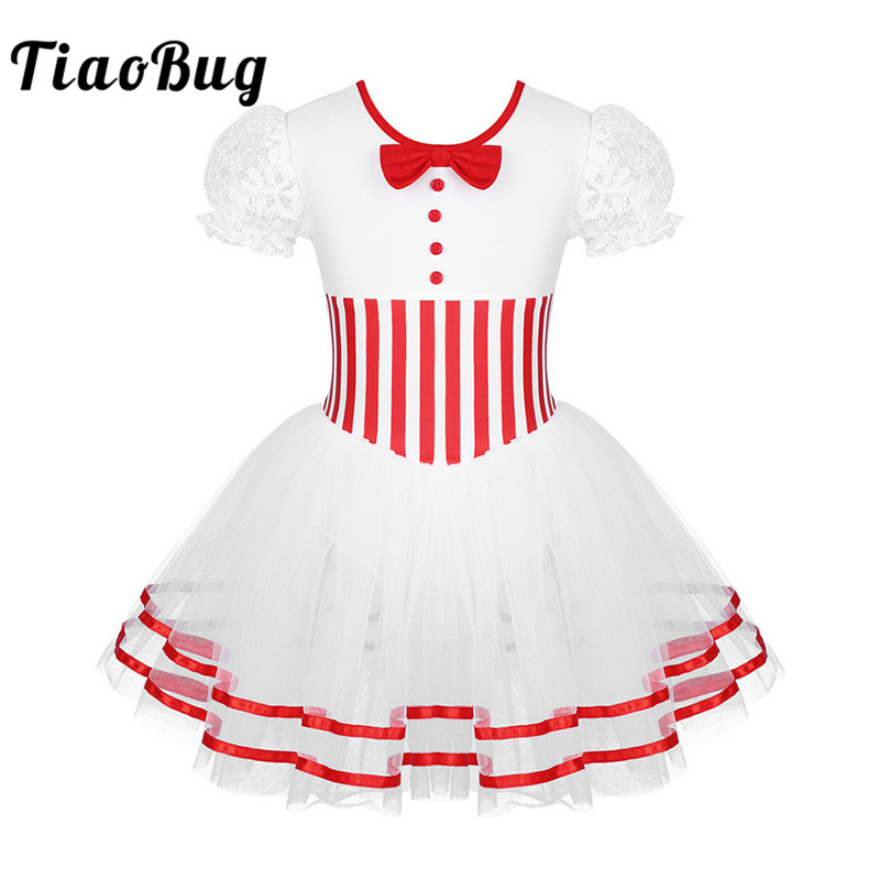 Elf Costume Christmas - Dziecięca dziewczynka boże narodzenie taniec baletowy