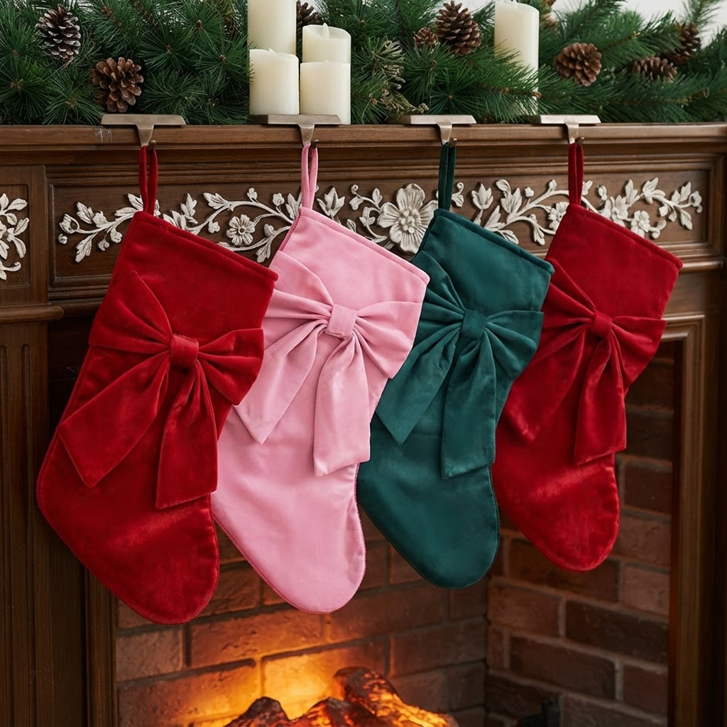 1 szt. skarpety świątecznej, t – Christmas Stocking Hanging recenzja i cena