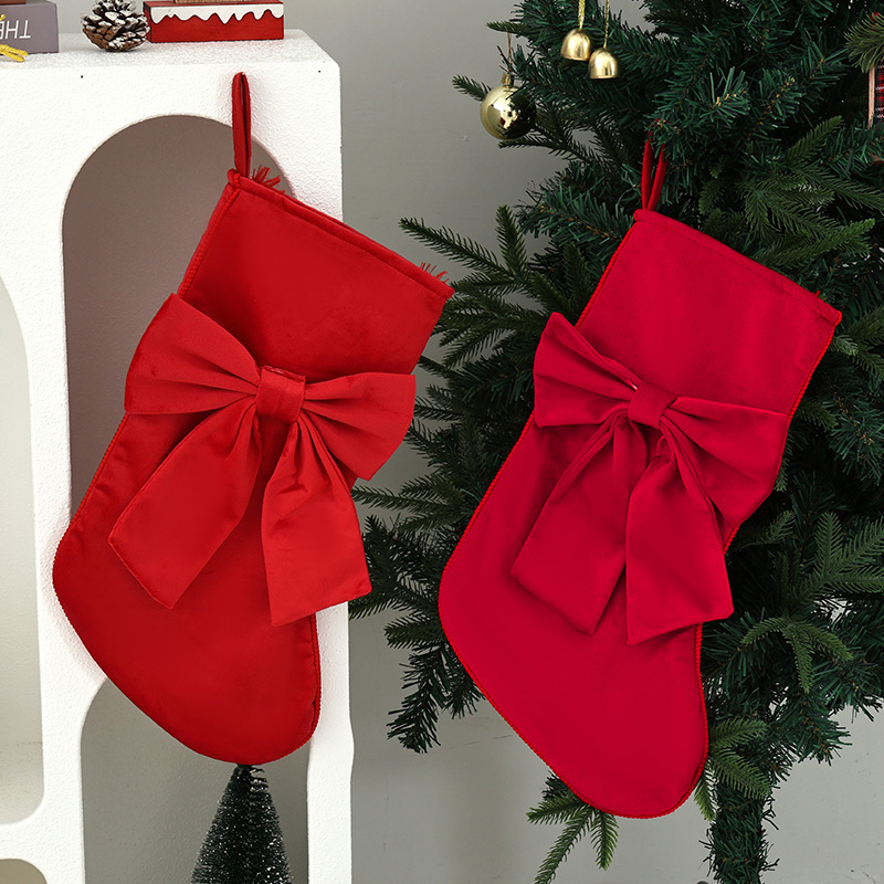 1 szt. skarpety świątecznej, t – Christmas Stocking Hanging recenzja i cena