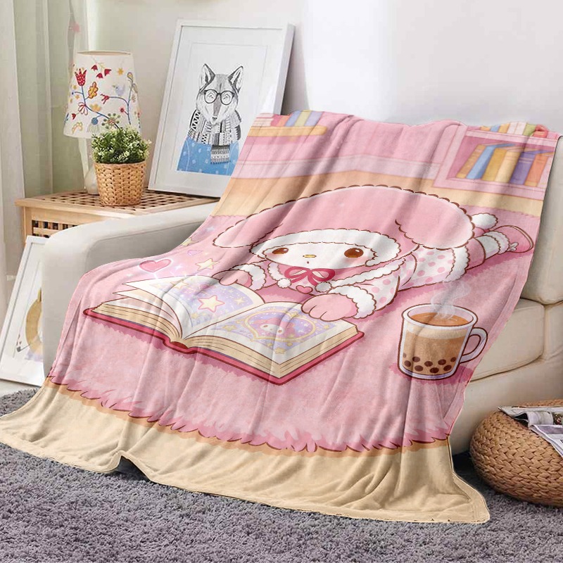 Koc Sanrio – Przytulny różowy  – Christmas Throw Blanket recenzja i cena