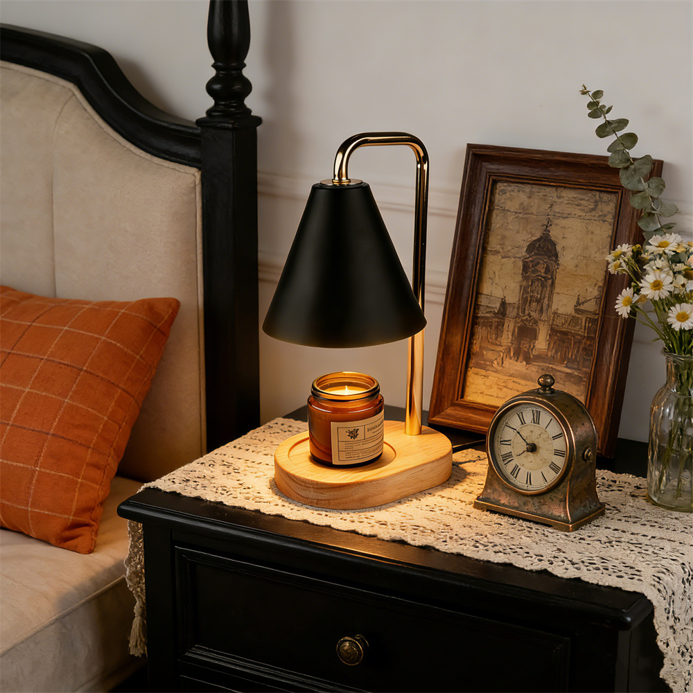Czarna lampa do podgrzewania ś – Holiday Candle Set recenzja i cena