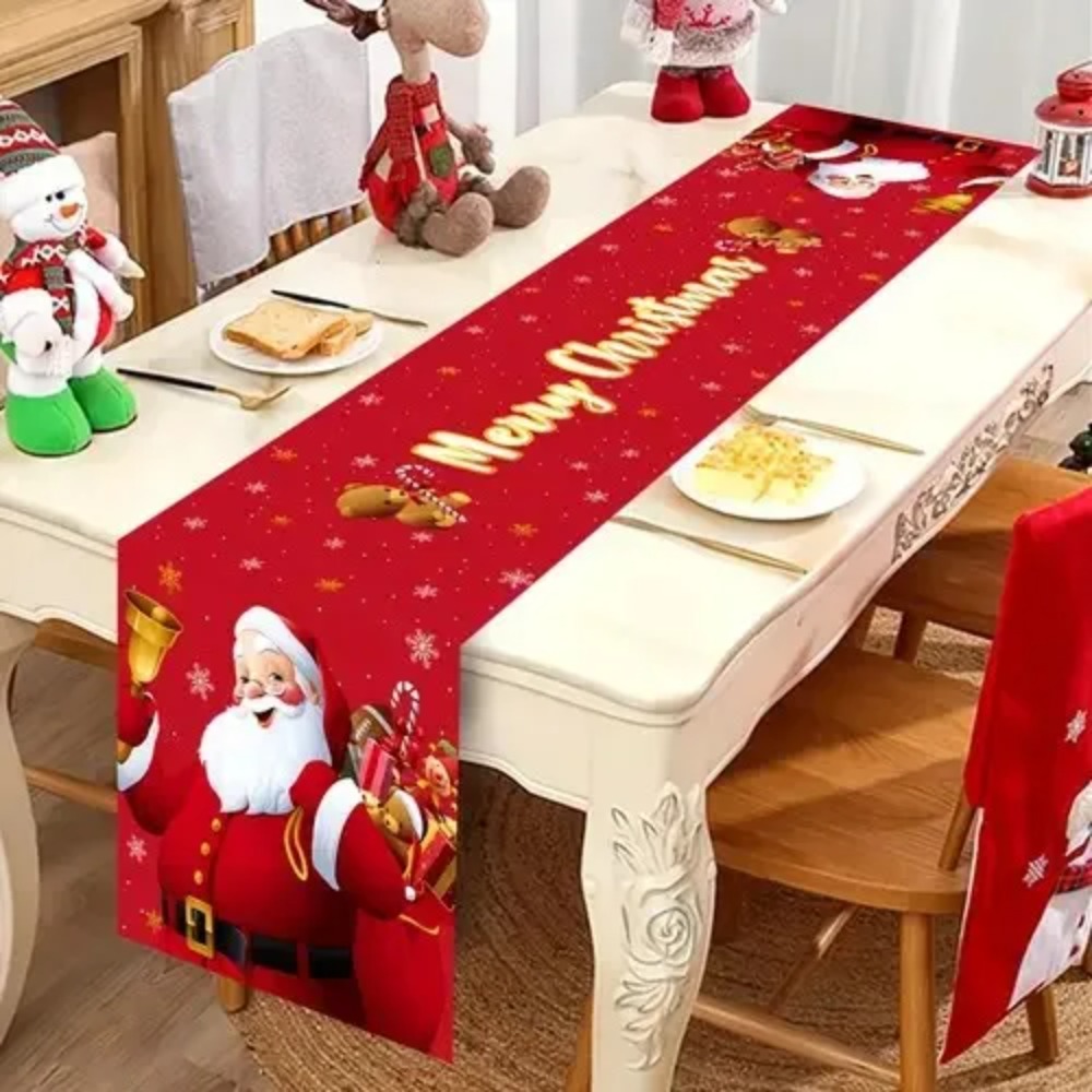 Bieżnik na stół z motywem Świę – Christmas Table Runner recenzja i cena