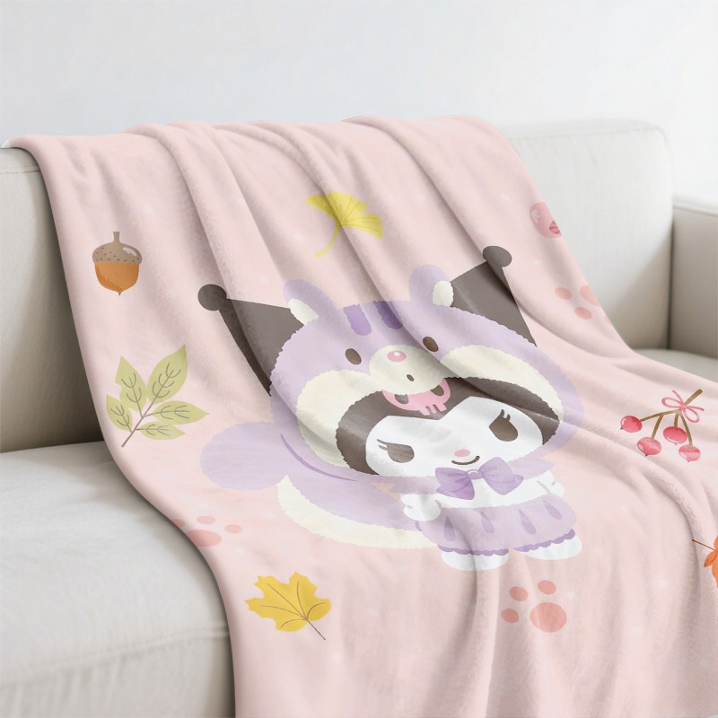 Koc Sanrio – Przytulny różowy  – Christmas Throw Blanket recenzja i cena