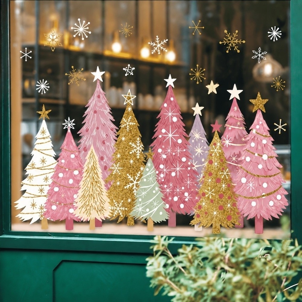 Wielokrotnego użytku naklejki  – Snowflake Window Decal recenzja i cena