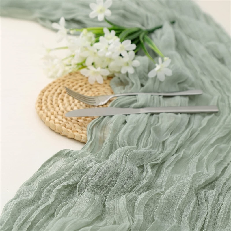 Pół-przezroczysta, cienka siat – Christmas Table Runner recenzja i cena