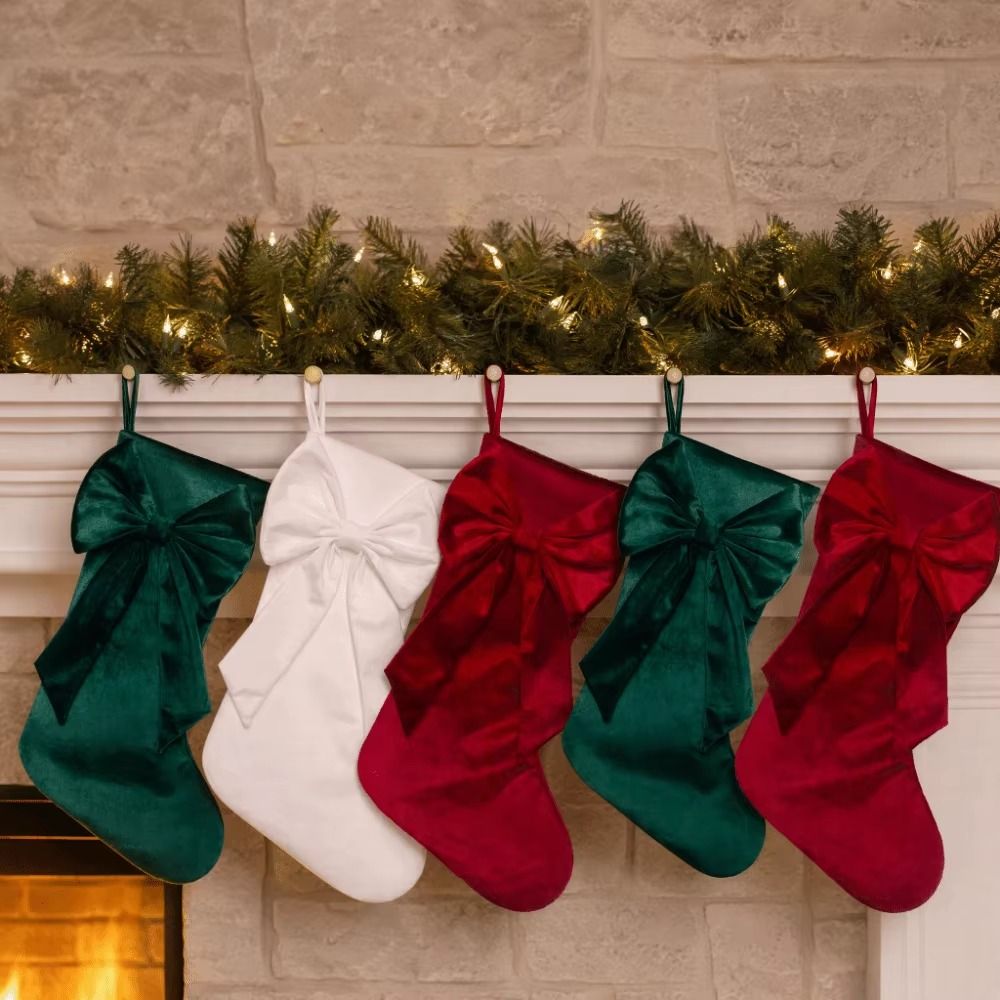 Aksamitna skarpeta świąteczna  – Christmas Stocking Hanging recenzja i cena