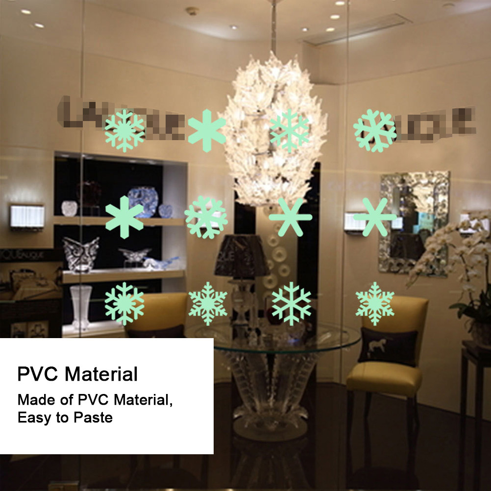 1 zestaw świecących naklejek ś – Snowflake Window Decal recenzja i cena