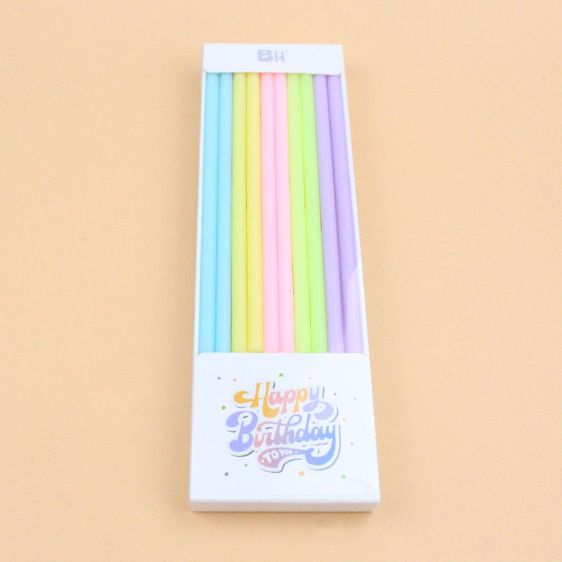 10Pcs Długa świeczka urodzinow – Holiday Candle Set recenzja i cena