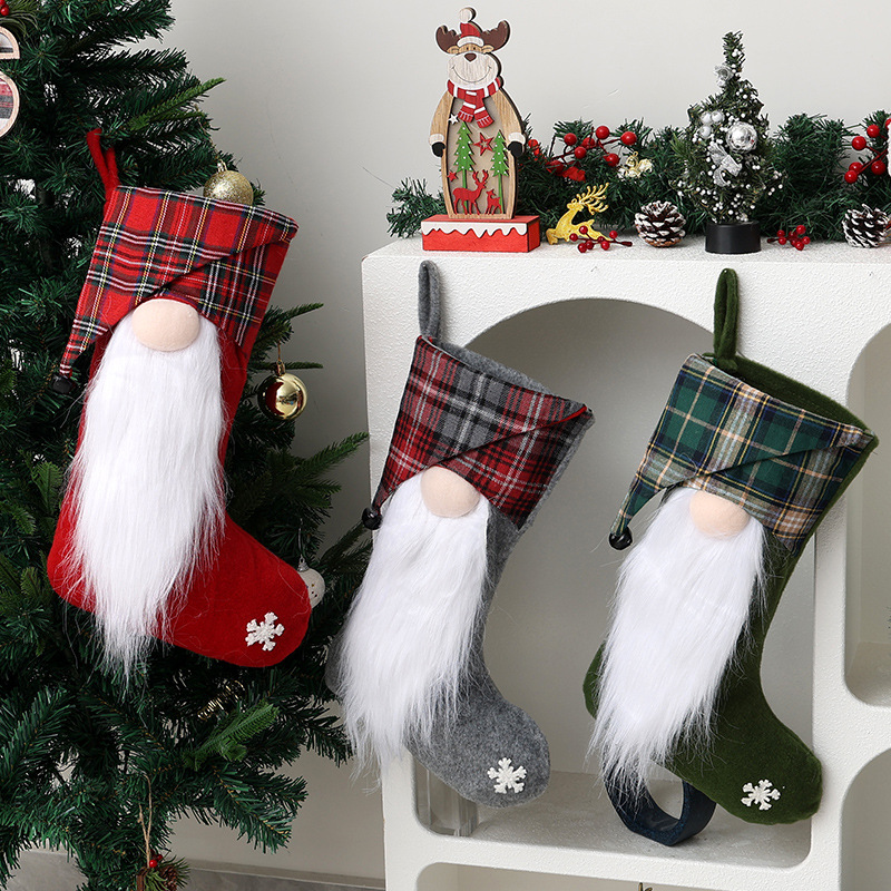 1-4 sztuki świątecznych torebe – Christmas Stocking Hanging recenzja i cena