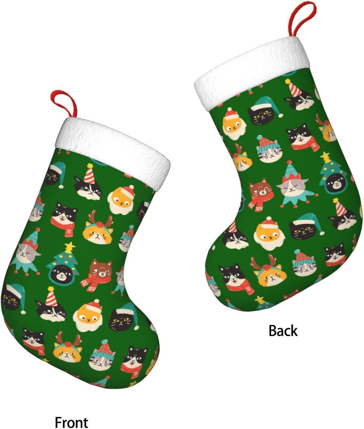 Urocze Koty Zielone Świąteczne – Christmas Stocking Hanging recenzja i cena