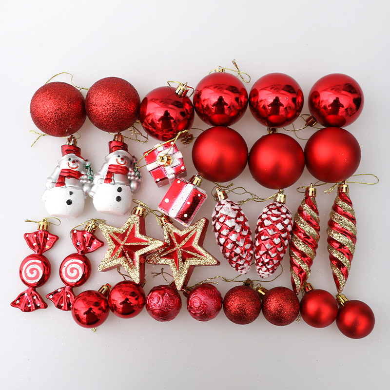 Bombki na choinkę Czerwone cuk – Ornament Ball Set recenzja i cena